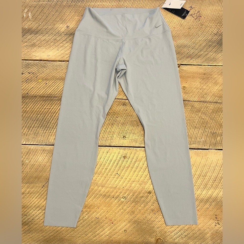 Nike Zenvy Leggings Womens Large Blue NEW‎ High Rise 7/8